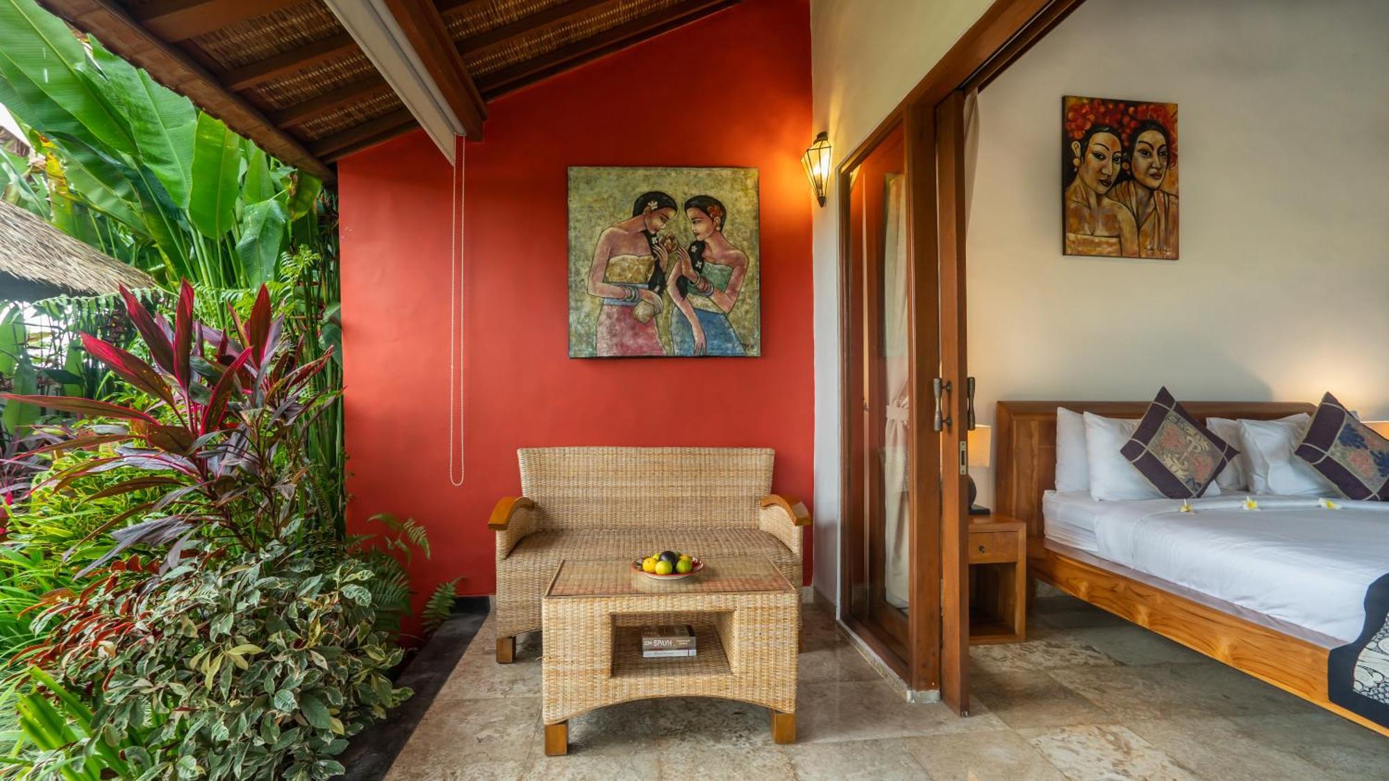 Villa Maya Ubud, Peaceful Rice Field View 외부 사진