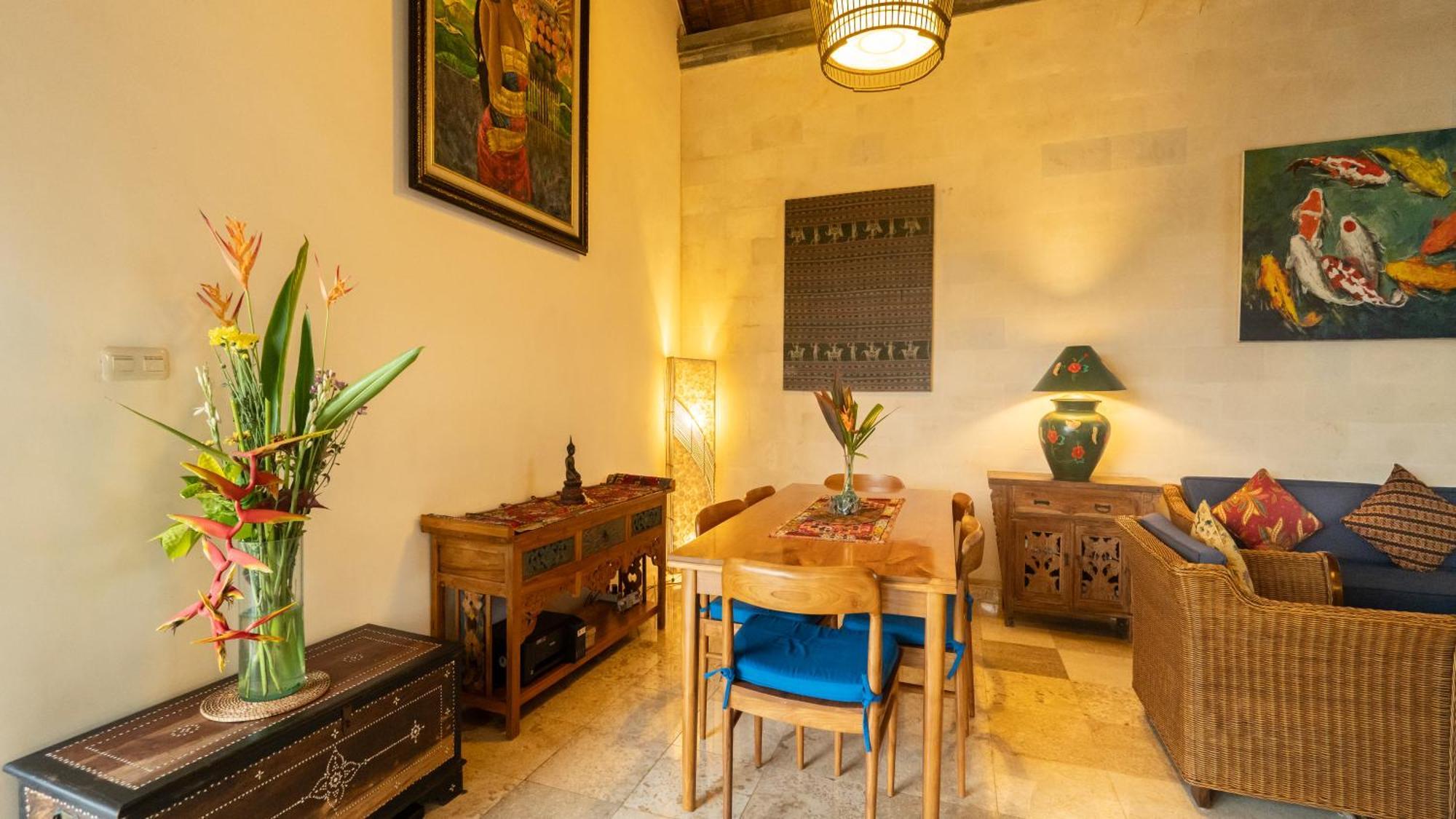 Villa Maya Ubud, Peaceful Rice Field View 외부 사진