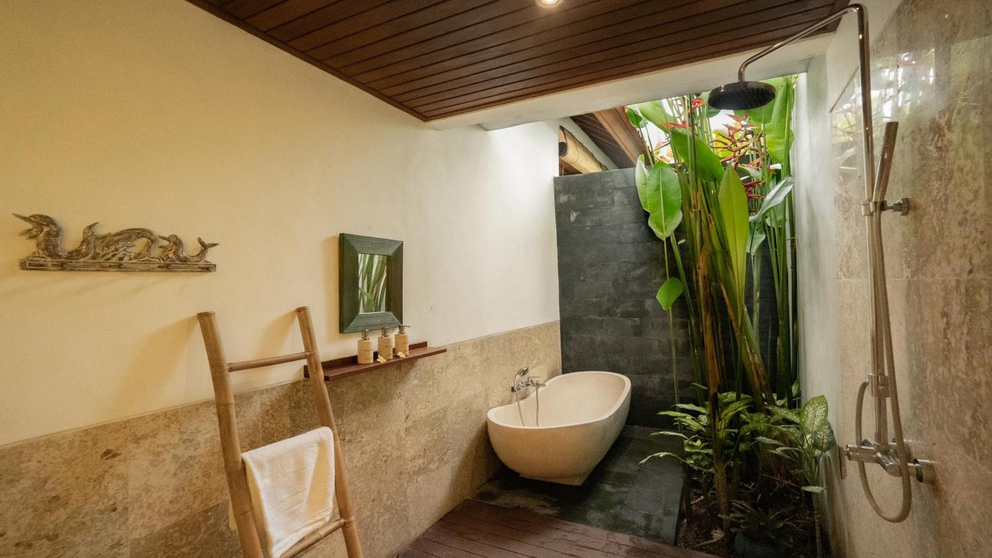 Villa Maya Ubud, Peaceful Rice Field View 외부 사진