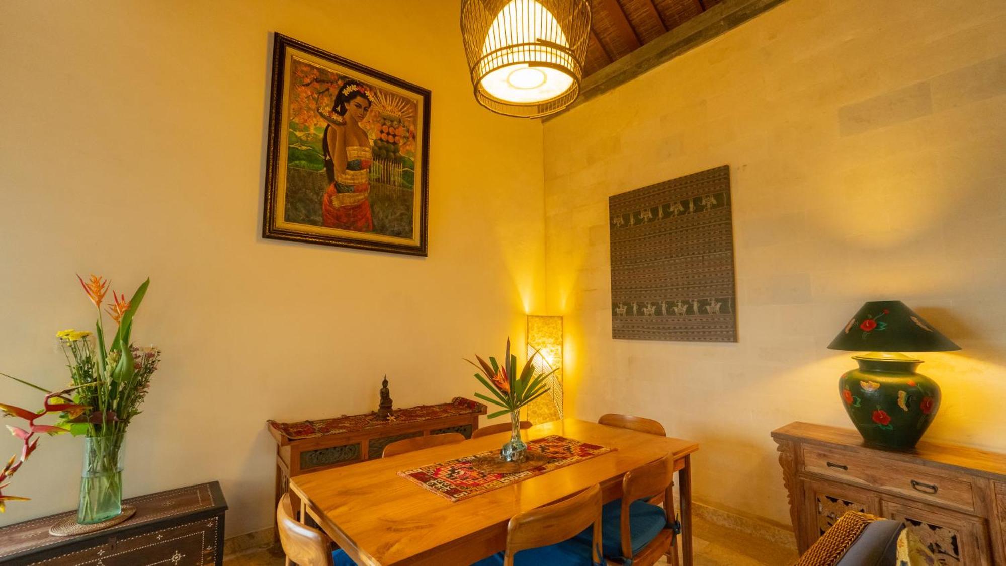 Villa Maya Ubud, Peaceful Rice Field View 외부 사진