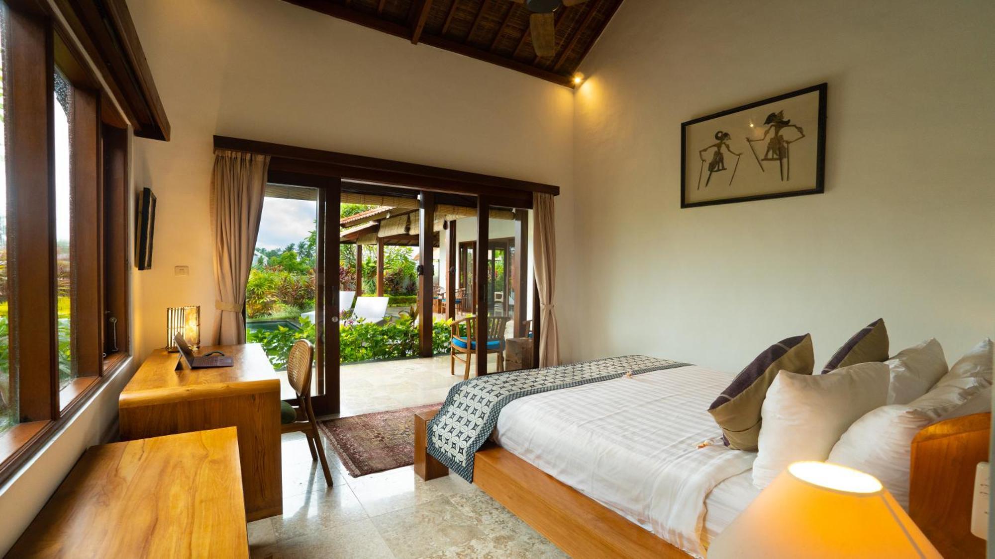 Villa Maya Ubud, Peaceful Rice Field View 외부 사진