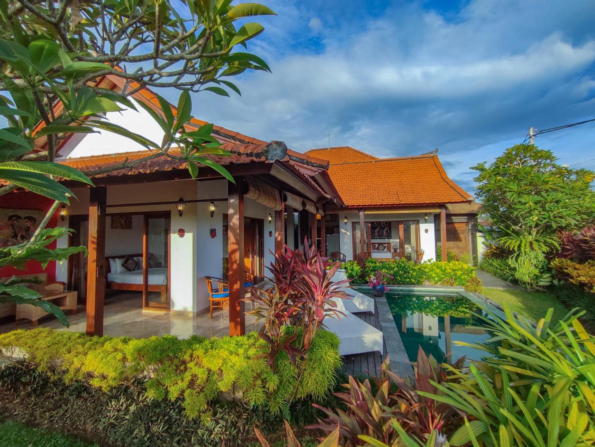 Villa Maya Ubud, Peaceful Rice Field View 외부 사진