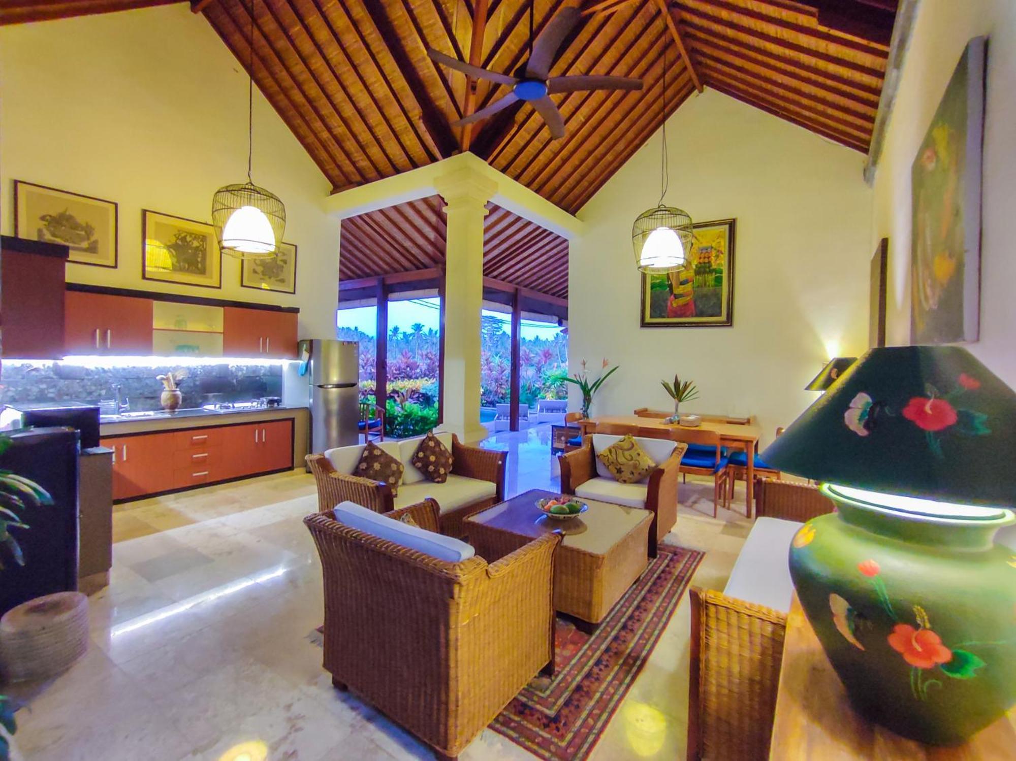 Villa Maya Ubud, Peaceful Rice Field View 외부 사진