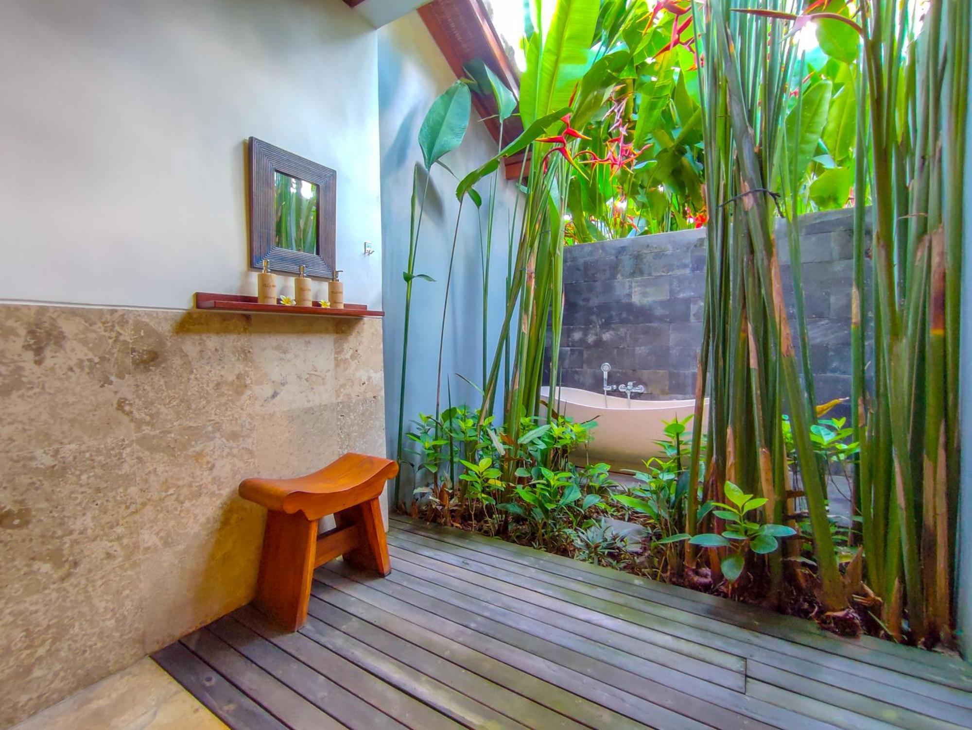 Villa Maya Ubud, Peaceful Rice Field View 외부 사진
